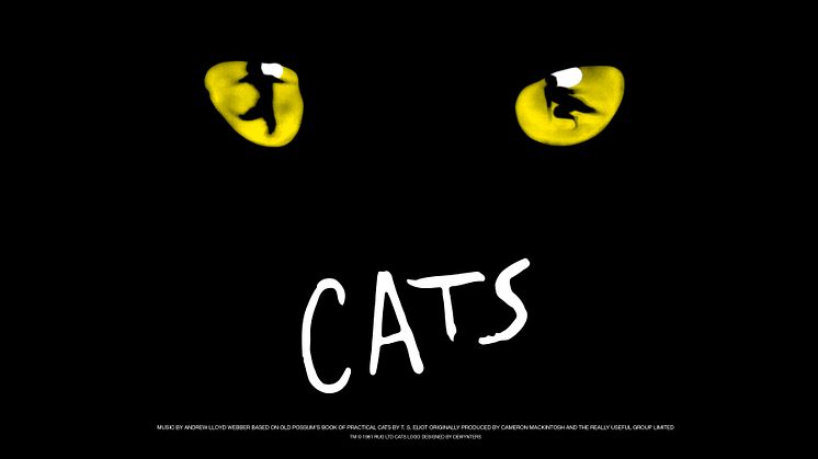 Succémusikalen CATS av Andrew Lloyd Webber kommer till Göteborg