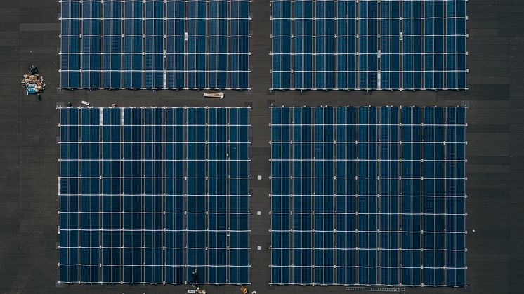 Solceller boostar Boozt med grön energi