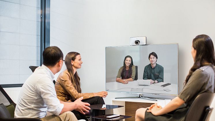 Ny design, smarta funktioner och lägre pris på Cisco videokonferens
