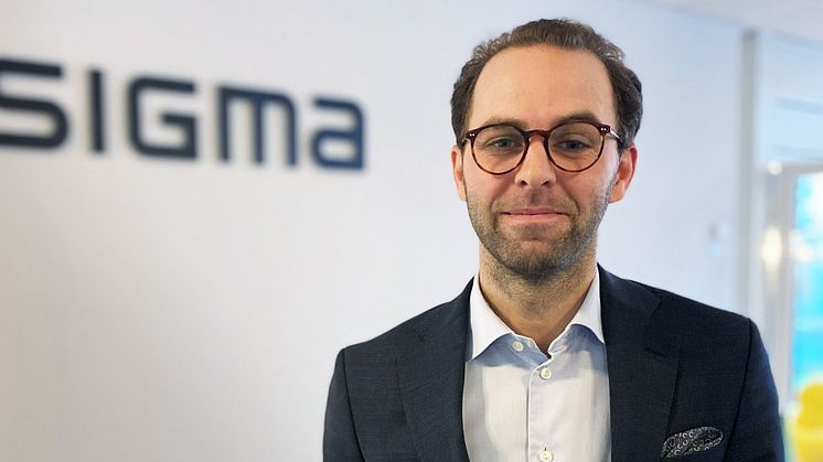 Daniel Gyllensparre utses till ny chef för Sigma Young Talents verksamhet i Stockholm.