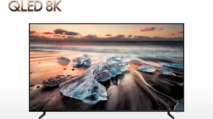 Samsung presenterar QLED 8K TV med AI Upscaling 