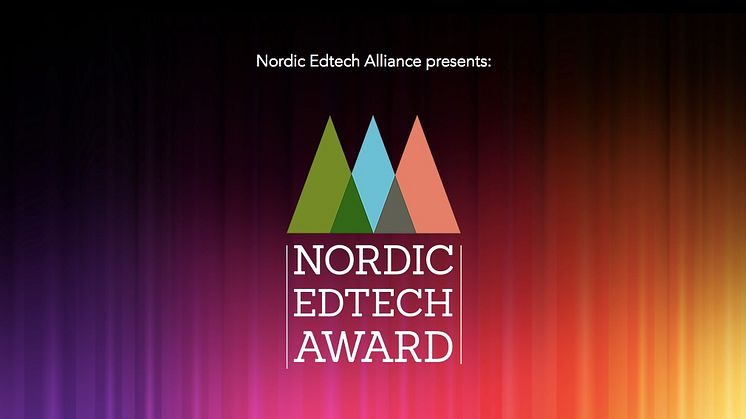 Announcing the finalists for the Nordic Edtech Award 2019