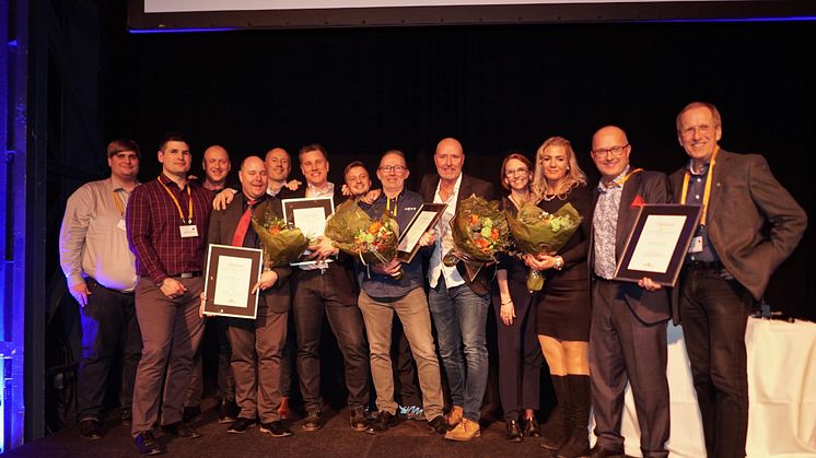 Vi gratulerar IoT Blekinge till utmärkelsen för Årets Stadsnät vid Svenska Stadsnätsföreningens årskonferens i Göteborg!