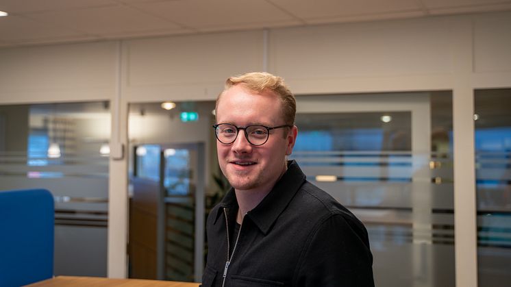 Sundolitts nye tekniske innesäljare Lucas Karlsson
