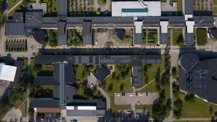 Solceller startklara vid Örebro universitet