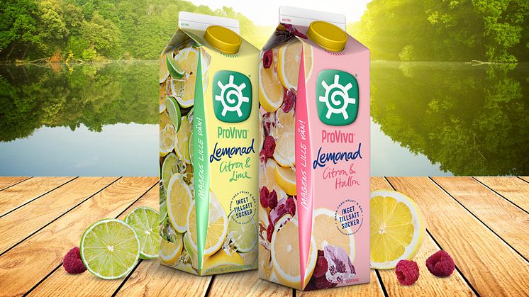 ProViva lanserar två nya och fräscha Lemonadsmaker