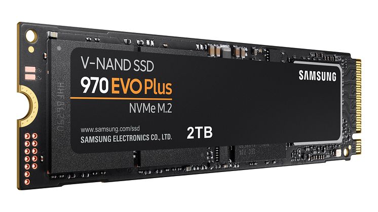 Samsungs sätter ny prestandastandard med NVMe SSD 970 EVO Plus