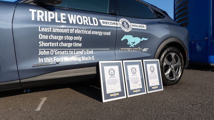 Triple record car with certificates.jpg