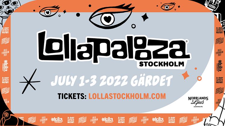 LOLLAPALOOZA STOCKHOLM 2022