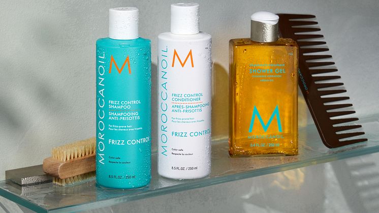 Moroccanoil lanserar nytt shampo och balsam som bekämpar frissigt hår