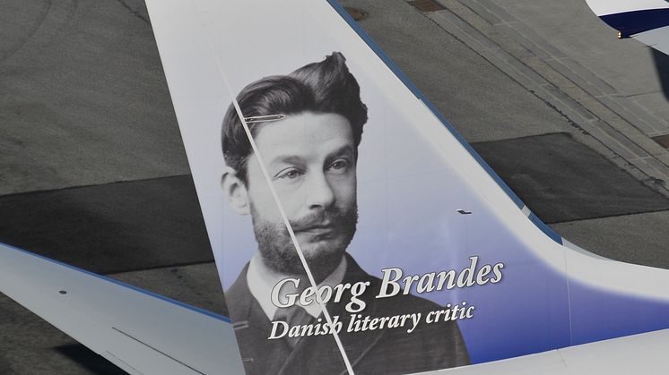 Georg Brandes på nyt Norwegian-fly