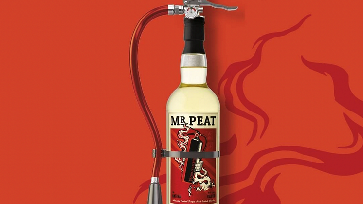 Mr Peat är en ny rejäl, rökig skotsk Single Malt som kommer till Sverige 20 oktober
