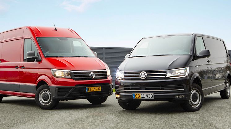 Volkswagen Erhvervsbiler styrker Transporter og Crafter med nyt leasingprogram og prisstruktur