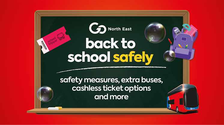 Go North East gears up for getting children back to school safely and securely