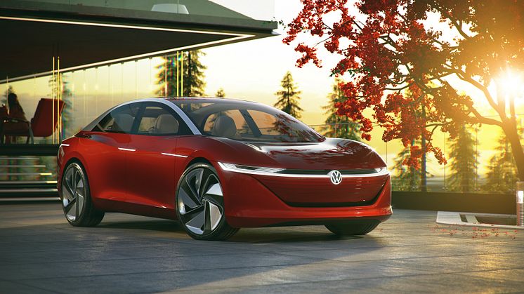 I.D. Vizzion konceptbilen er et realistisk bud på fremtidens luksussedan fra Volkswagen