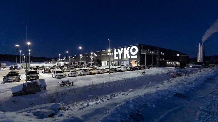 När Lyko i Vansbro bygger ut logistikcentret får Solör Bioenergi utökat förtroende att leverera värme baserad på biobränsle. Fotograf: Sofie Enander