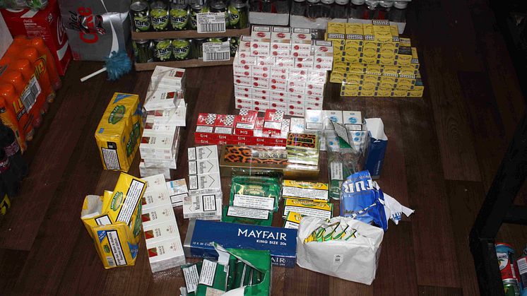 NW 15/14 Illegal tobacco seized in Derby