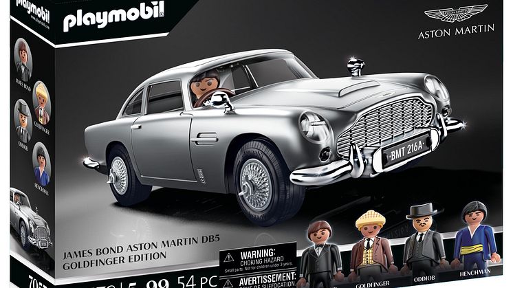 70578 James Bond Aston Martin DB5 - Goldfinger Edition von PLAYMOBIL