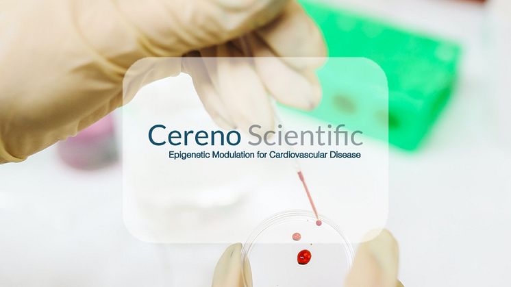 Cereno Scientific går in i nya området sällsynta sjukdomar med främsta läkemedelskandidaten CS1