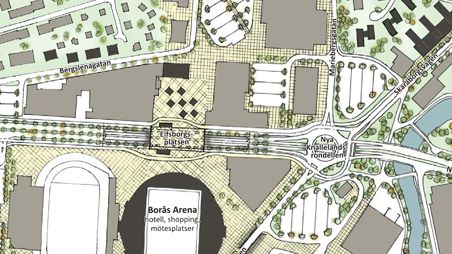 Planskild rondell och nya vägar löser trafikproblem i Knalleland