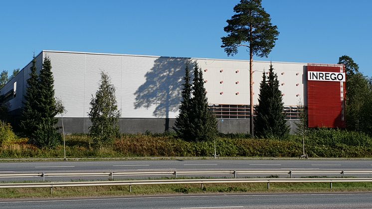 Inregos nya kontor och produktion i utkanten av Helsingfors. 