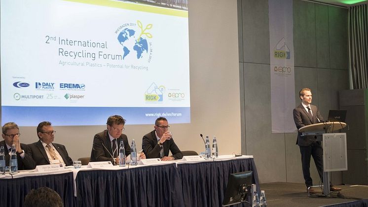 Multiport auf dem 3rd International Recycling Forum Wiesbaden