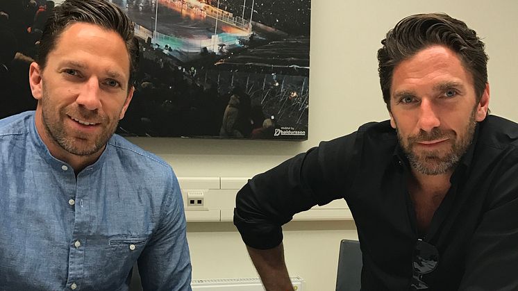 The twin hockey players Joel and Henrik Lundqvist becomes Non-Violence Peace Ambassadors. 