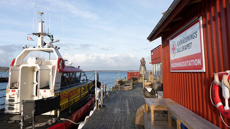 Sillens Dag och Årets Sill sponsrar Sjöräddningsällskapets viktiga arbete till sjöss. (bild Joachim Bråse Klädesholmen Seafood) 
