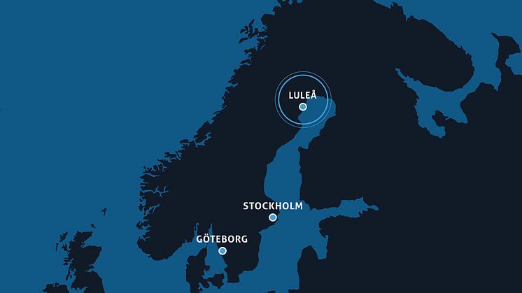  Med Netnod IX Luleå kan tjänsteleverantörer och operatörer utbyta internettrafik lokalt i Luleå istället för att gå via södra Sverige.