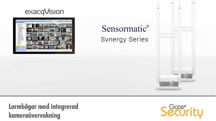 Sensormatic Synergy och exacqVision