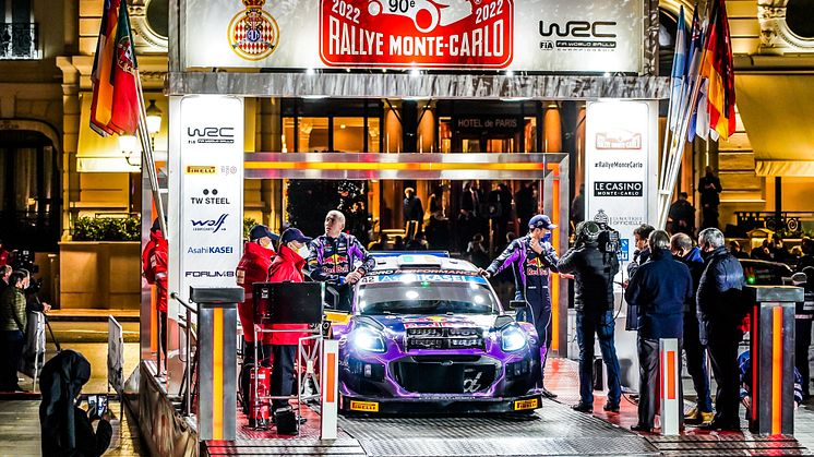 Fords nye rallybil vinder Monte Carlo Rally