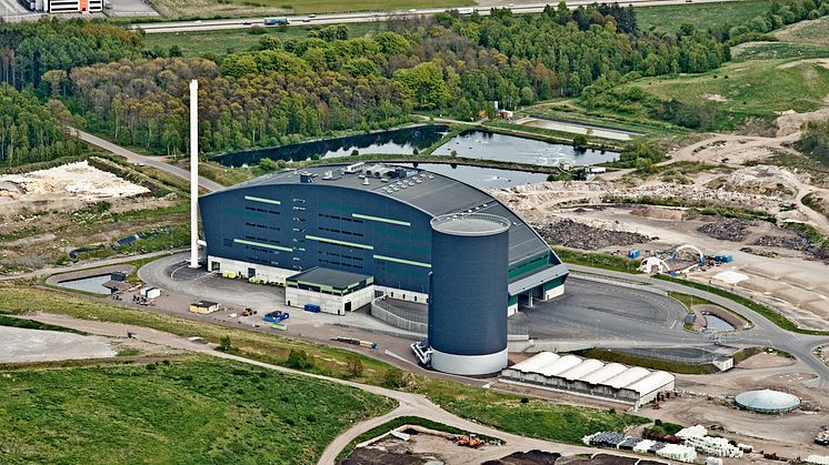 Filbornaverket EfW plant in Helsingborg, Sweden where CapsolGo™ from CO2Capsol will be tested for capturing carbon from flue gasses. Photo: Öresundskraft