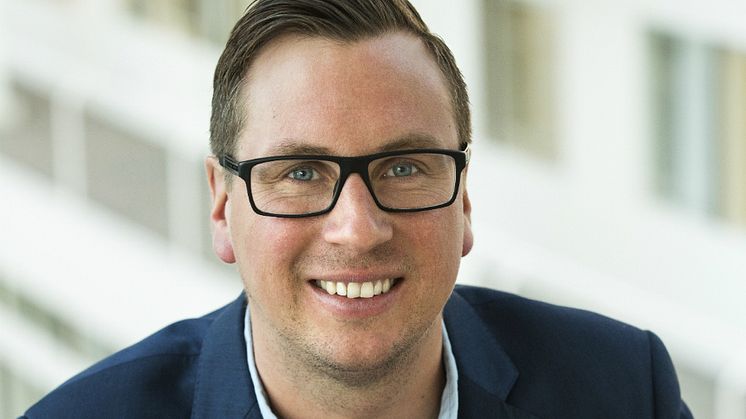 Daniel Toftskär blir vd för Bostadsbyggen AB i Jönköping