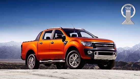 Ford Ranger ble tildelt "International Pickup Award"  5. november 2012