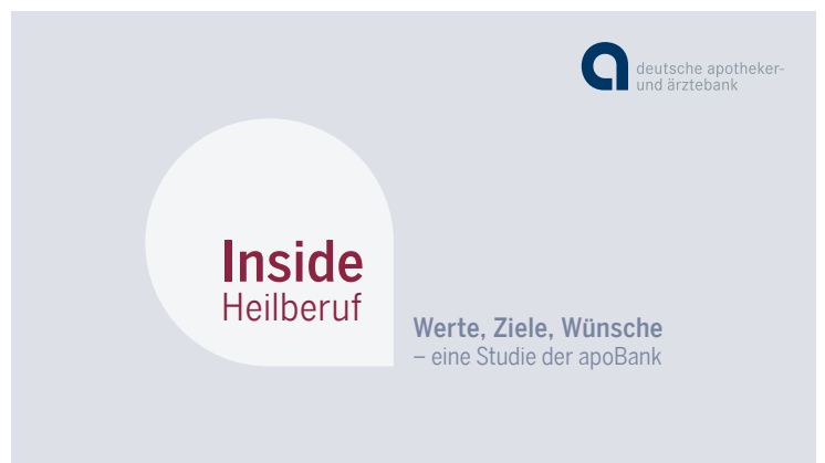 Inside Heilberuf - Werte, Ziele, Wünsche
