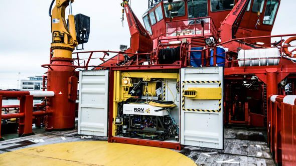 Attractive mobile ROV solution from ESVAGT
