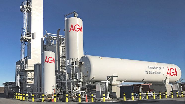 AGA bygger nytt gassproduksjonsanlegg i Litauen.