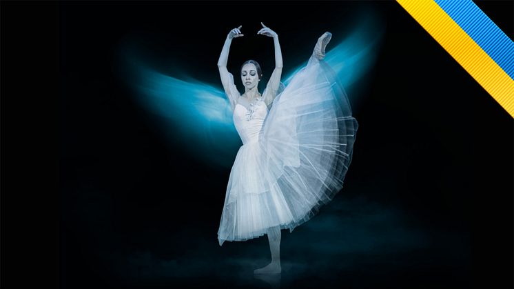 Den romantiska baletten ”Giselle” med det ukrainska balettkompaniet Kyiv Grand Ballet är en del av en stor solidaritetsturné. 
