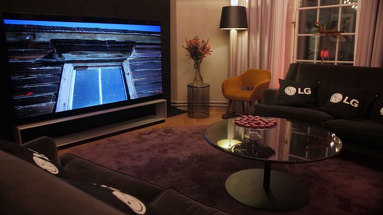 LG Electronics OLED-TV med äkta 8K-upplösning äntligen i Sverige