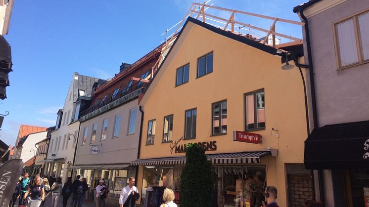 Reportage: Nytt våningsplan i Visby krävde genomtänkta lösningar