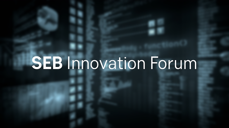 Levels presenterar tre startups på SEB Innovation Forum 2020
