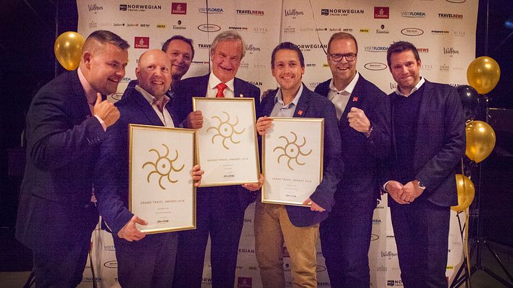 Norwegian vandt tre priser ved Grand Travel Awards