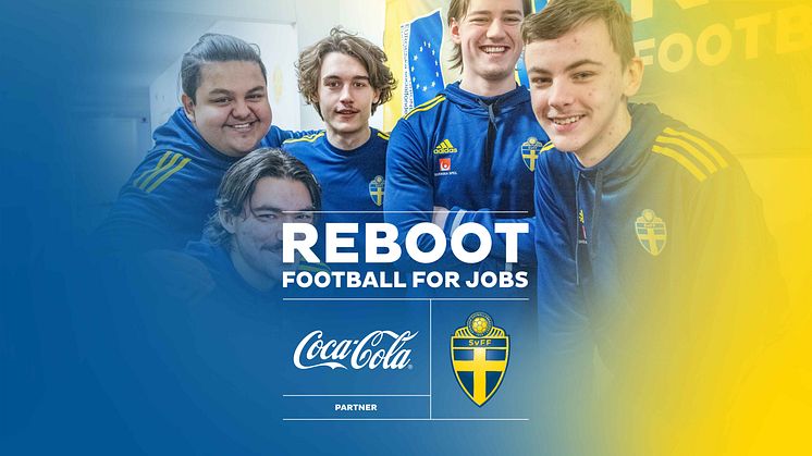 Coca-Cola i Sverige stödjer Svenska Fotbollförbundets projekt Reboot