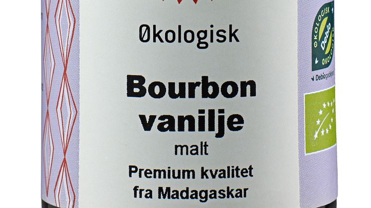 Helios bourbon vanilje malt glass økologisk 30 g