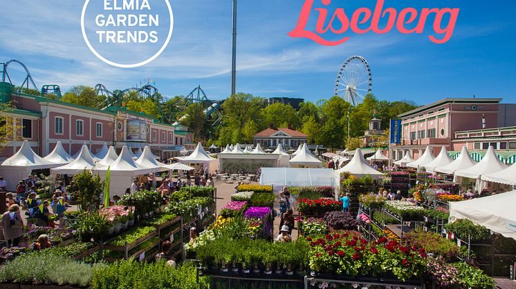 Elmia Garden Trends 2018 will be presented to the general public at Liseberg’s Garden Days from 17-20 May.  Photo: Liseberg