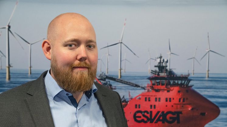 ‘We save up to an hour and a half of work registering data into the vessel’s log – every day.’  Mikkel Damgaard Pedersen, IT Solutions Architect, ESVAGT.