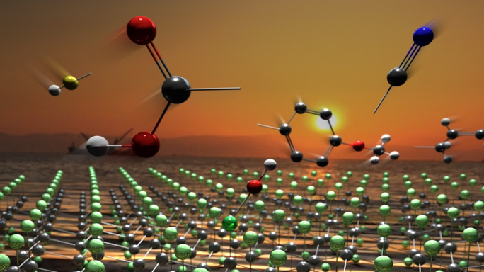The sunrise of new graphene derivatives is achieved by chemistry of fluorographene. / Credit : Martin Pykal