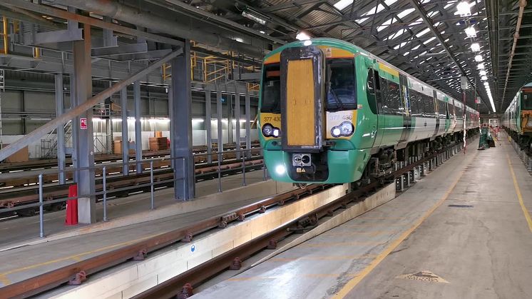 First of 270 trains in £55m modernisation programme is back in service
