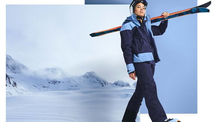 Cool – der cleane Unisex-Look der Backline-Serie von Maier Sports passt zum hohen funktionellen Anspruch der modernen Skiwear.
