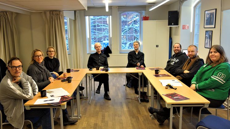 Fr. v. Ulf Stureson, Eva Karman-Reinhold, Emelie Stockhaus, Jonas Teglund, Magnus Bjerkert, Peter Åstedt, Mattias Albinsson, Manuela de Gouveia